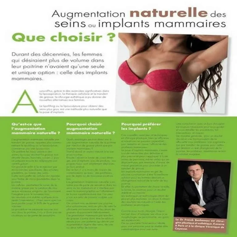 Augmentation naturelle des seins ou implants mammaires : que choisir?