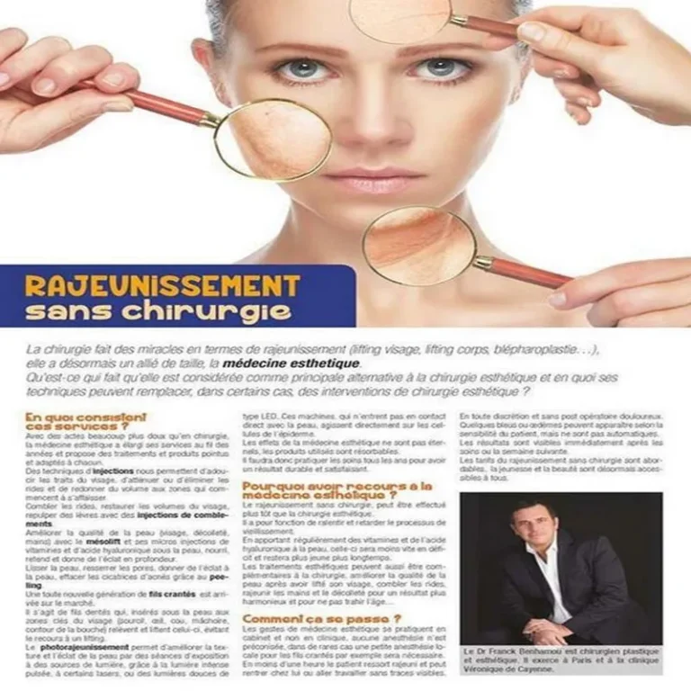 Rajeunissement sans chirurgie