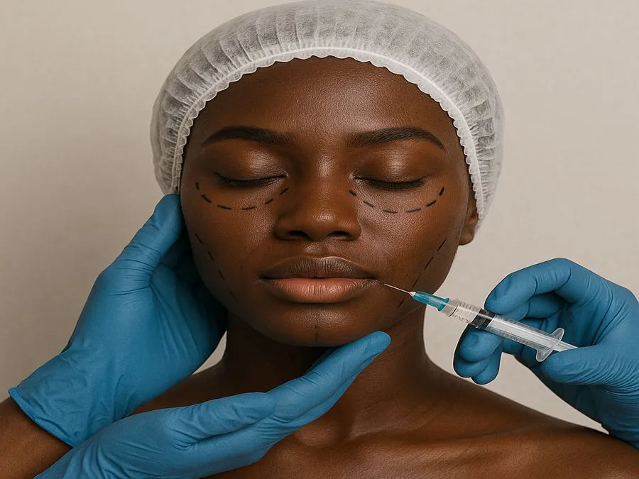 Particluarité des la chirurgie esthétique sur une peau noir.