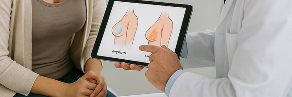 Augmentation mammaire: implants ou lipofilling, que choisir?