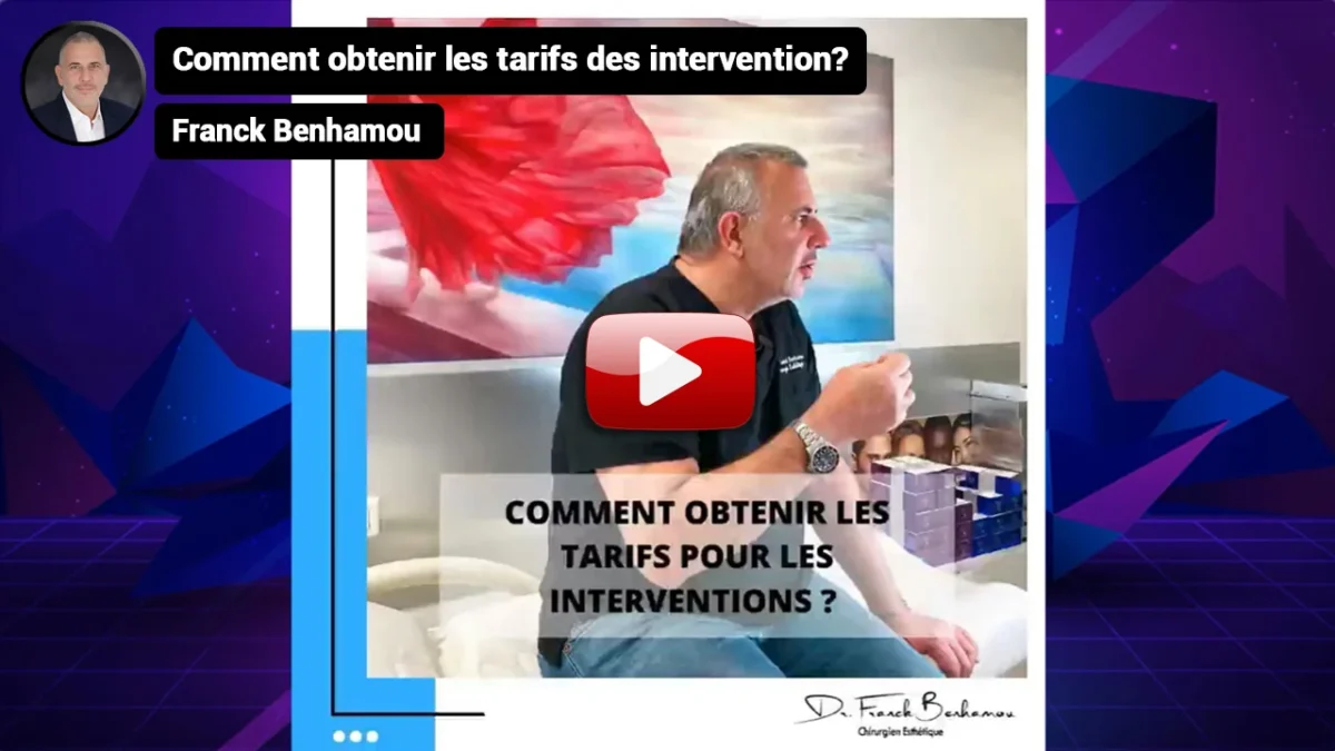 Comment obtenir les tarifs pour une intervention.