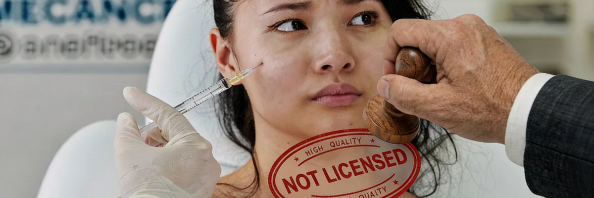 Les dangers des injections esthétiques illégales.