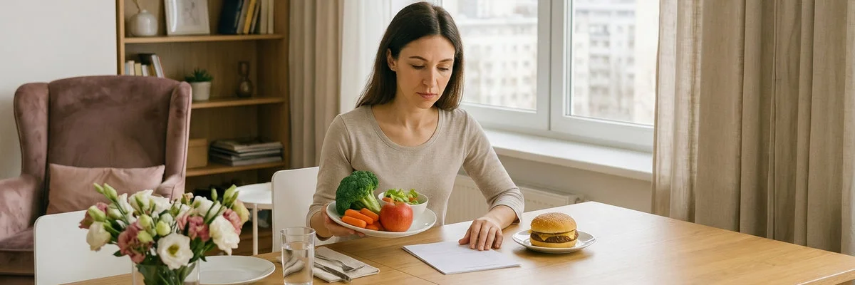Régime alimentaire avant et après chirurgie esthétique.